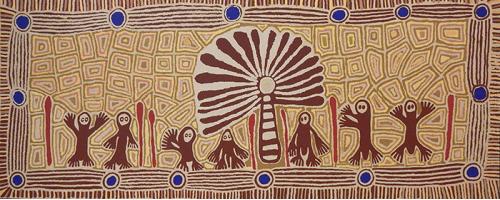 Family Spirits - Linda Syddick Napaltjarri - NFS