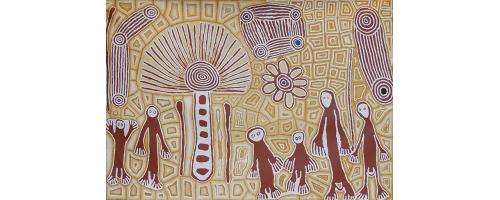 Family Spirits - Linda Syddick Napaltjarri