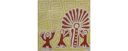 Family Spirits - Linda Syddick Napaltjarri
