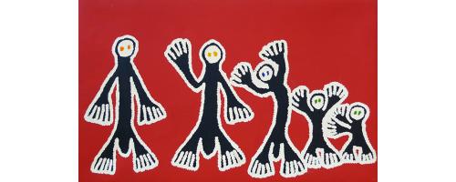 Family Spirits - Linda Syddick Napaltjarri